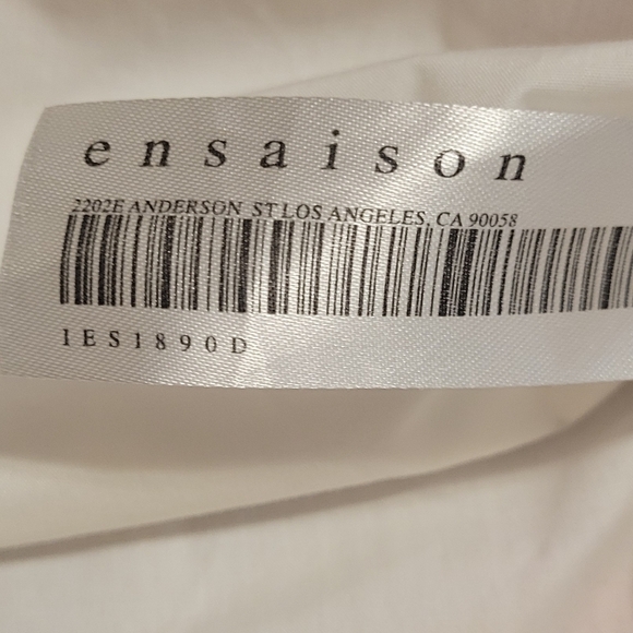 En Saison Red Daisy Flower Tiered Baby Doll Dress Women's Size Large 100… - Picture 7 of 11